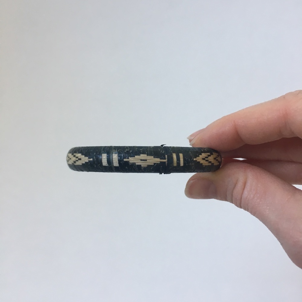 Vintage Indigo Woven Bracelet